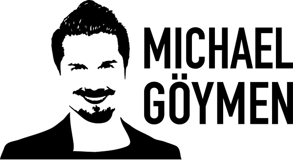 Michael Göymen-Logo mit Schrift